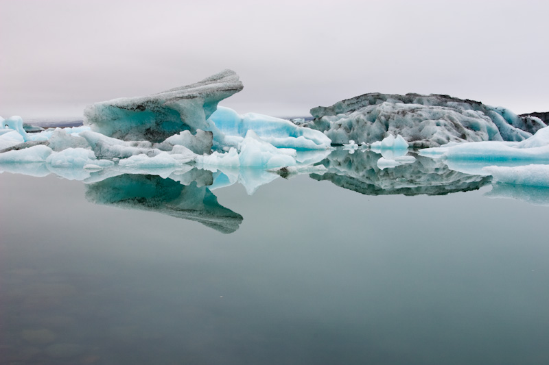 Icebergs In Jökulsárlón